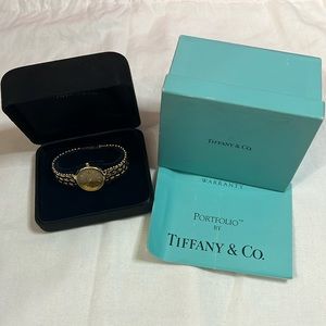 Tiffany & Co Portfolio Gold Ladies Wristwatch